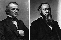 Photos: Andrew Johnson and Edwin M. Stanton