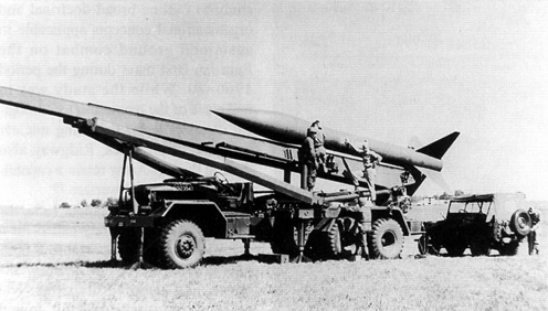 Picture - Honest John rocket launcher