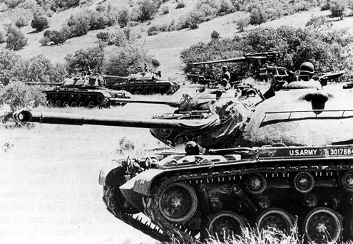 Picture - M48 tanks