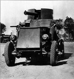 Picture - Medium armored car of the Mechanized Force