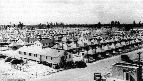 Picture - Camp Shelby, Mississippi, home of the 37th and 38th Divisions, 1941