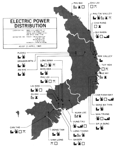 MAP 10 - ELECTRIC POWER DISTRIBUTION