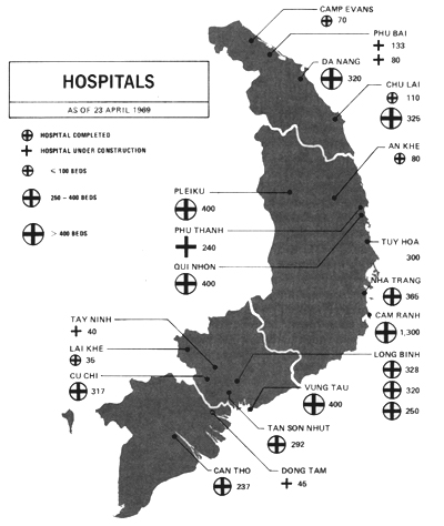 MAP 9 - HOSPITALS