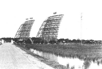 Photograph: Billboard Antennas of the Back Porch System at Phu Lam in 1962