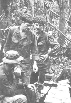 Photograph: Skytroop Communicators In Cambodia In Early 1970