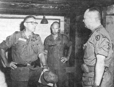 Photograph: General Terry Visits The 2d Brigade, 25th Infantry Division