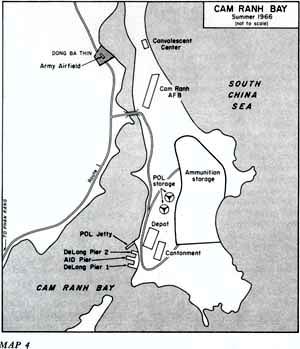 Map 4: Cam Ranh Bay Summer 1966