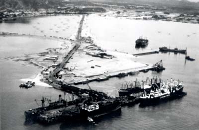 Photo: Expanded Port at Qui Nhon, Summer 1967