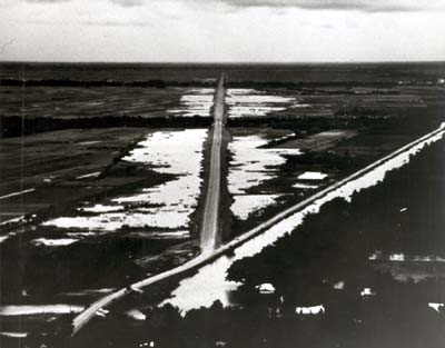 Photo: Aerial View of Highway 4 and Feeder Road in the Delta
