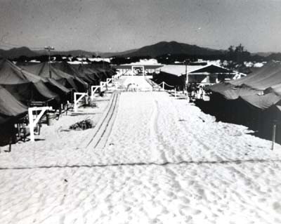 Photo: Partially Developed Cantonment at Cam Ranh, June 1966