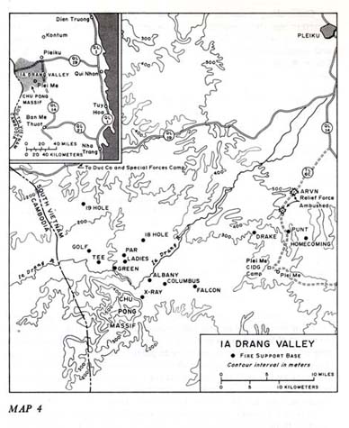 Map 4: Ia Drang Valley