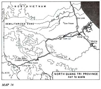 Map 14: North Quang Tri Province