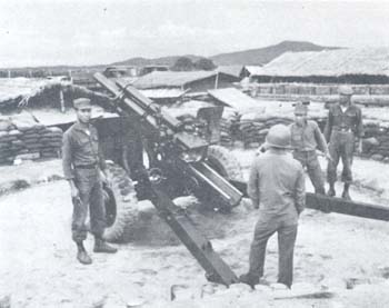 Photograph: ARVN gun section.