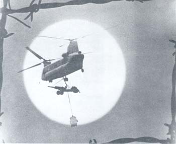 Photograph: CH-47 with M102 Howitzer