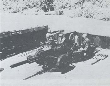 Photograph: Riverine Gun Section in Traveling Configuration
