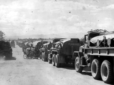 Picture - 2 1/2-Ton Truck Pol Convoy At Pleiku