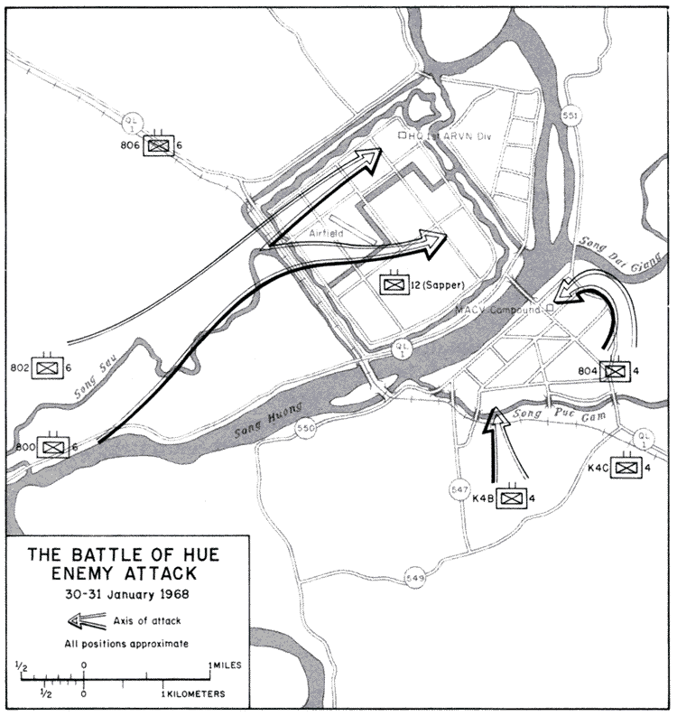 Map 6: The Battle of Hue Enemy Attack