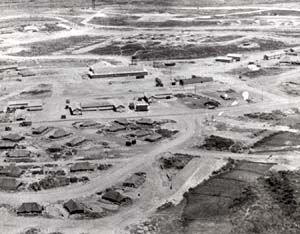 Photo: AERIAL VIEW OF KHE SANH IN QUANG TRI