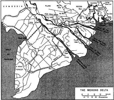MAP 2 - THE MEKONG DELTA