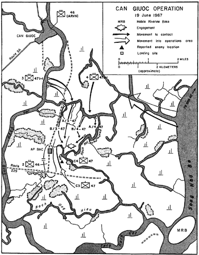 Map 6 - CAN GIUOC OPERATION