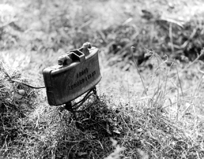 PICTURE: Claymore Mine, Armed and Ready to Fire