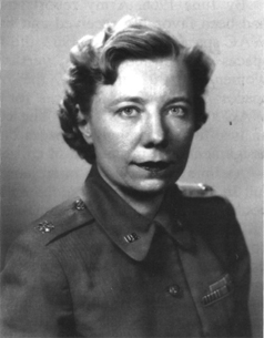 LT. COL. IRENE M. SORROUGH (Photograph taken in 1955.)