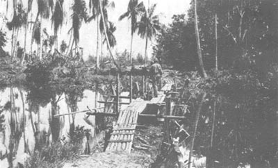 Photo: Bridge over Entrance Creek to Musita Island