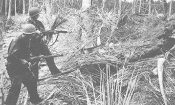 Photo: Offensive Action in Buna Mission