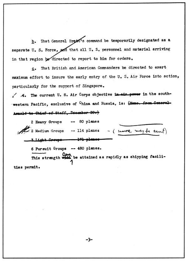 DRAFT MEMORANDUM FOR THE PRESIDENT - Page 3 - click for the text versionDRAFT MEMORANDUM FOR THE PRESIDENT, click for the text version