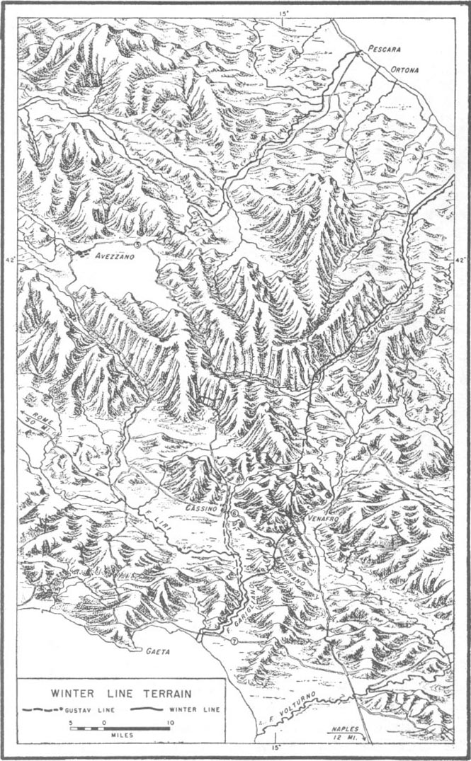 Map No. 2: Winter Line Terrain