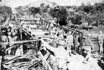 Photo: A Bailey Bridge on Highway 6