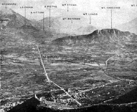 Photo: The ground won by II Corps