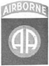 Photo: 82d Airborne Division Insignia