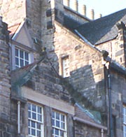 tenement building in Edinburgh
