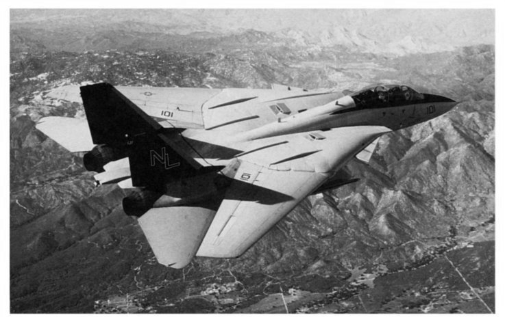 aerial photo of the F-14