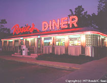 Photograph of Rosie's Diner.
