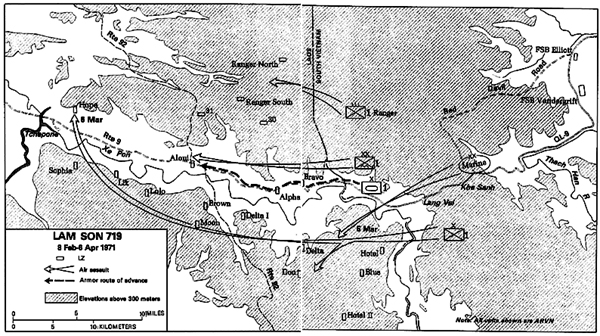MAP 15 - LAM SON 719