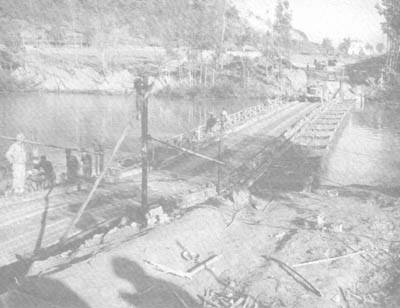 Photo: The VI Corps Bridge at Triflisco Gap