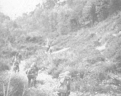 Photo: Infantrymen of the 3d Division