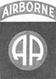 Photo: 82d Airborne Division Insignia